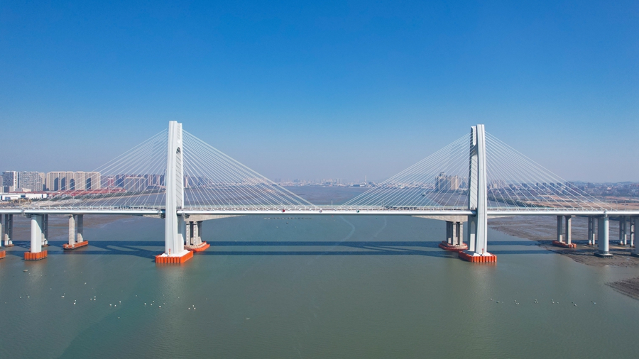 福廈高鐵安海灣大橋。項(xiàng)梁攝