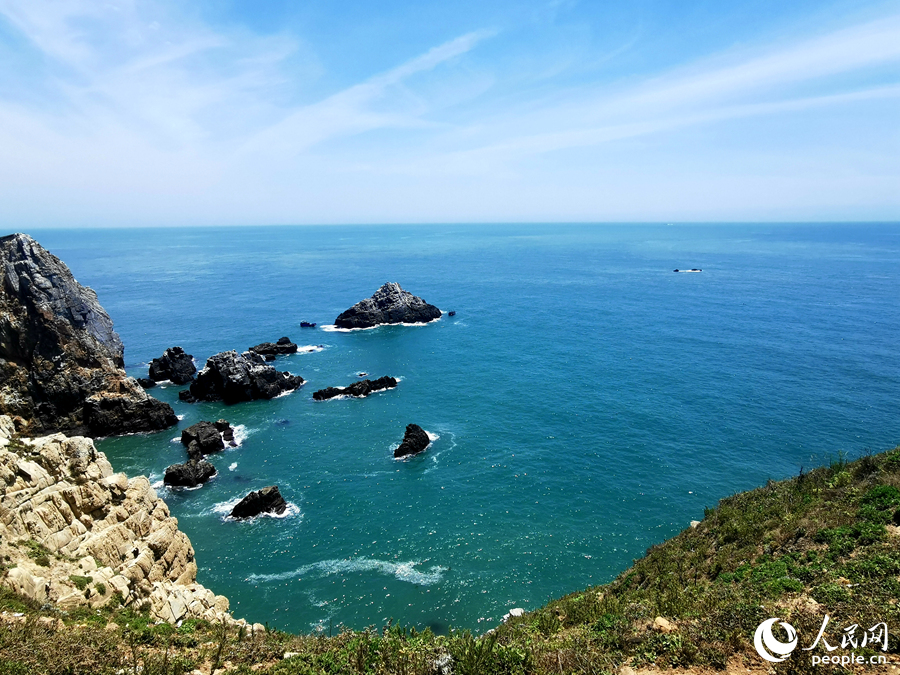 四礵列島東礵島一景。人民網(wǎng)記者 林曉麗攝