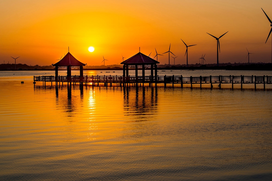 后海漁村。肖征宇攝