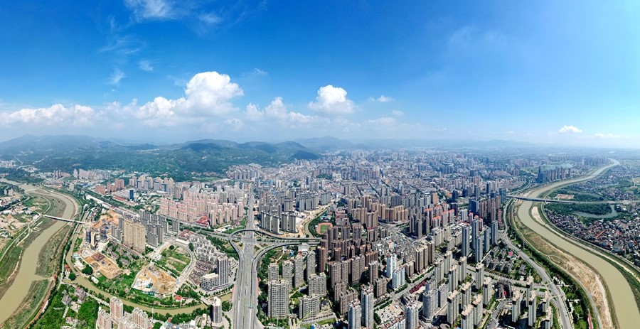 航拍城廂。莆田市城廂區(qū)文化體育和旅游局供圖