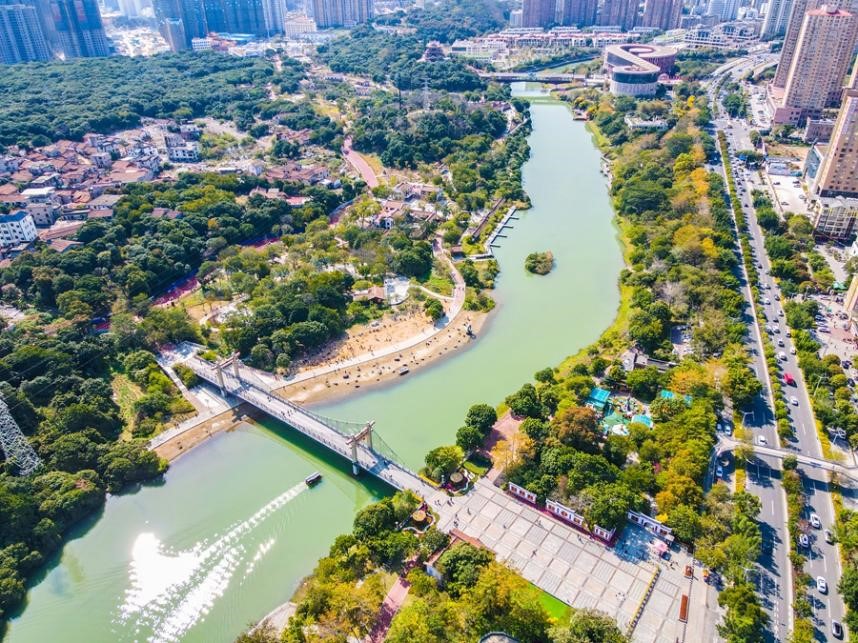 4A級旅游景區(qū)綬溪公園。莆田市城廂區(qū)文化體育和旅游局供圖