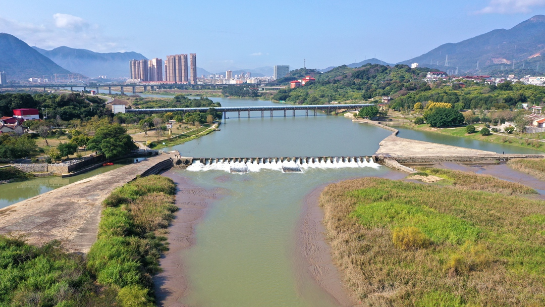 木蘭陂至今仍在發(fā)揮引水、蓄水、防洪、擋潮等多種作用。張智生攝