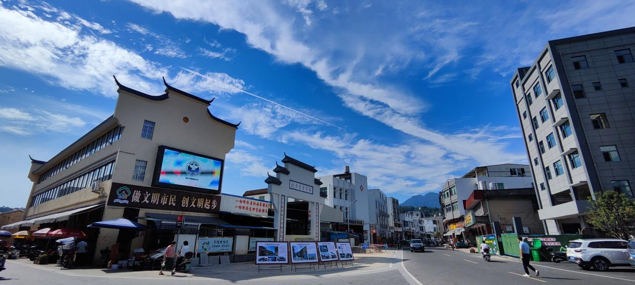 起步鎮(zhèn)街景。起步鎮(zhèn)政府供圖