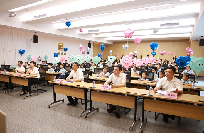 開班儀式。中建海峽供圖