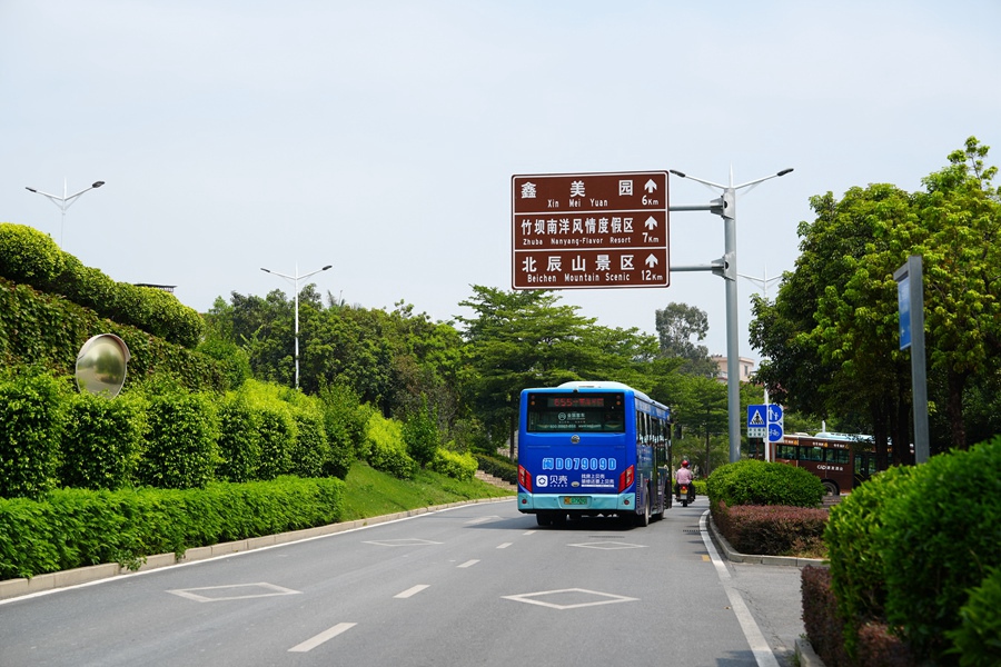 同安西洋村進村公路。陳捷攝