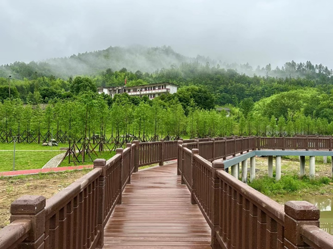 沿河步道。福州市水利局供圖