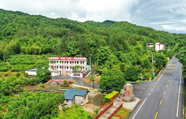 “全國(guó)林改策源地”武平縣捷文村。郭亦斌攝